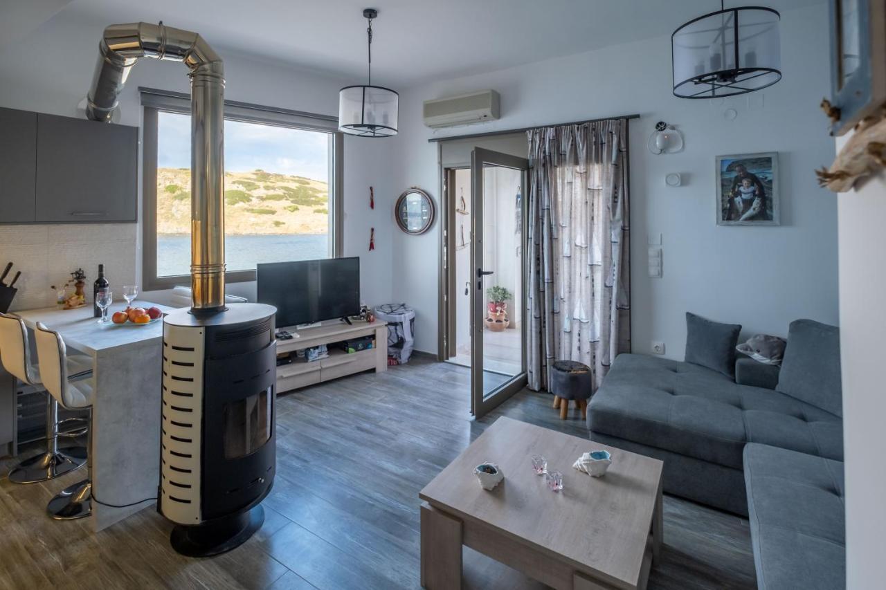 Seaside Flat With Hydromassage Móchlos Exterior foto