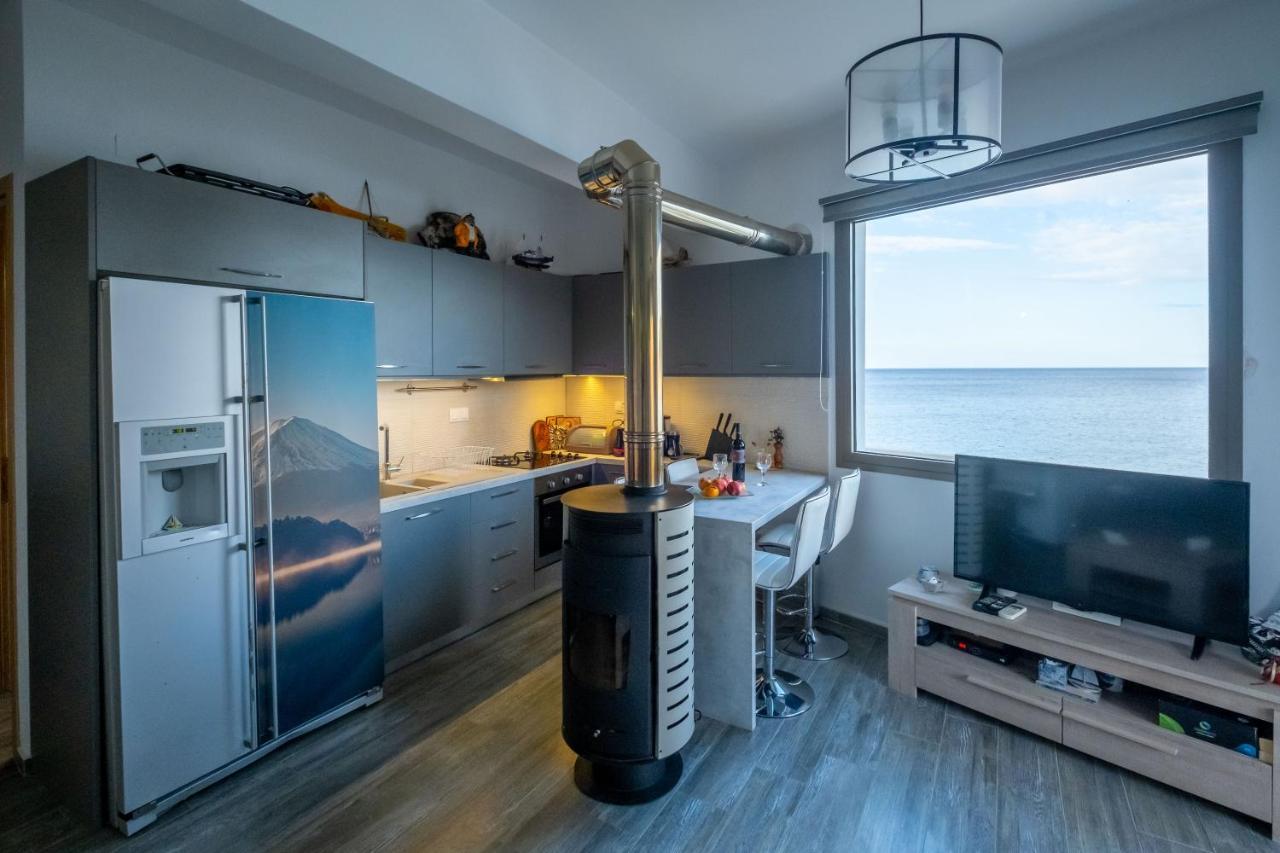 Seaside Flat With Hydromassage Móchlos Exterior foto